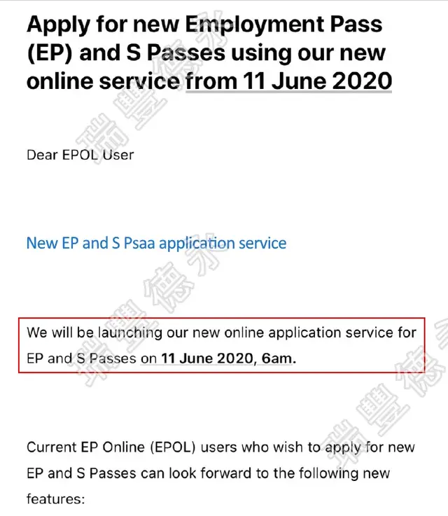 重磅 | 6月11日起新加坡重新开放EP和S Pass申请
