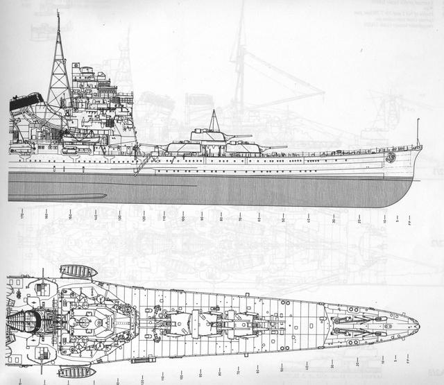 解剖旧日本海军高雄级（Takao）重巡洋舰