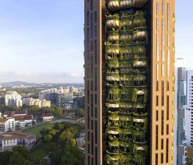 新作 | 将花园景观推向天空 - EDEN公寓楼，新加坡 / Heatherwick Studio