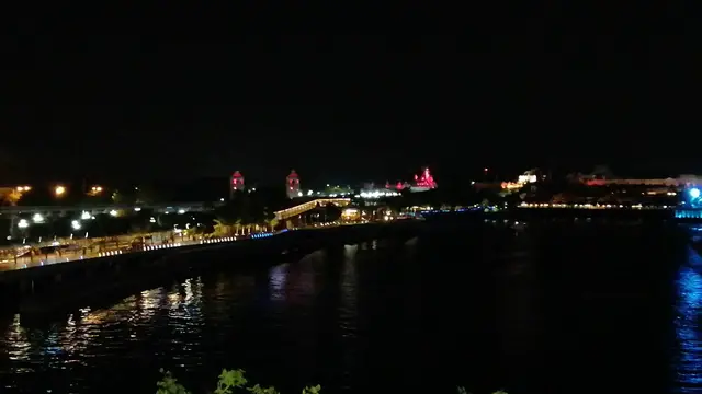 新加坡港湾夜景