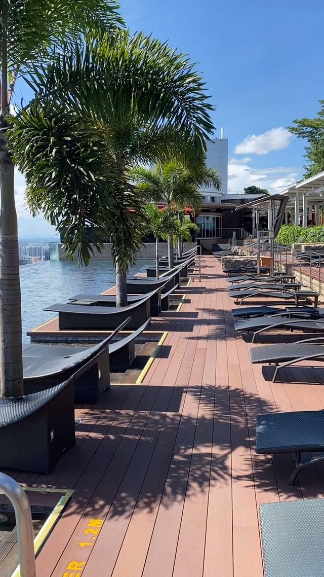 #旅游#旅拍#新加坡滨海湾金沙酒店#无边迹游泳池#包场#豪横