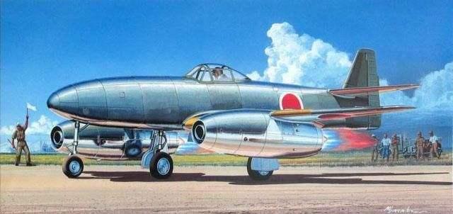 还未盛开就已凋零的东瀛末日橘花，二战日本“橘花”喷气式特攻机