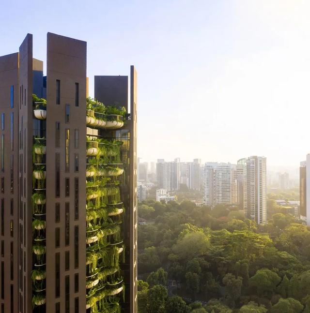 新作 | 将花园景观推向天空 - EDEN公寓楼，新加坡 / Heatherwick Studio