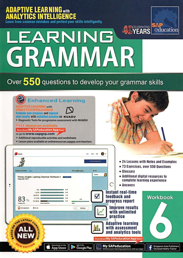 很棒的新加坡语法练习册  Learning English Grammar