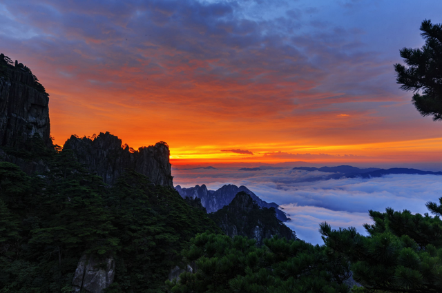 「原创诗词」刁节木 | 人生犹若登山路 往返如常大丈夫-黄山览景