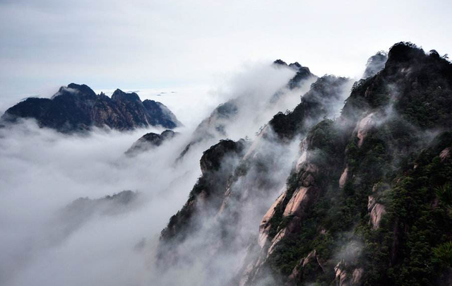 「原创诗词」刁节木 | 人生犹若登山路 往返如常大丈夫-黄山览景