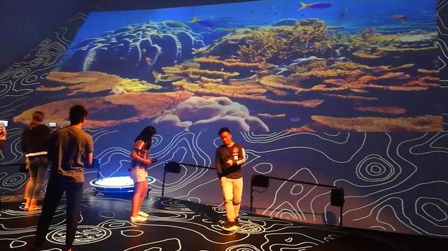 映象胶囊@新加坡，“活”着的艺术科技馆&内部素材，VR地球！