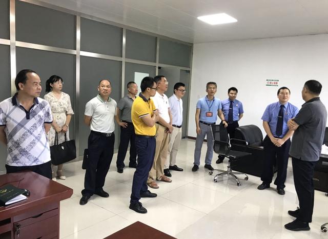 省委政法委第三检查组到澄迈金马物流检察工作站检查指导工作