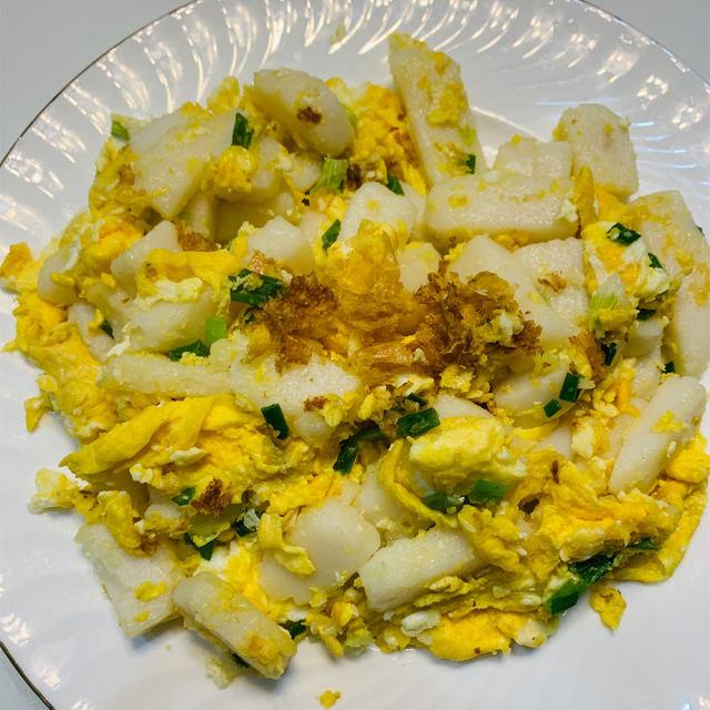 鸡蛋萝卜糕，一道新加坡美食