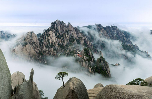 「原创诗词」刁节木 | 人生犹若登山路 往返如常大丈夫-黄山览景