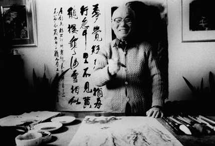 《留真》中国画名家像摄影展亮相龙美术馆，看蔡斯民镜头下的艺术家身影
