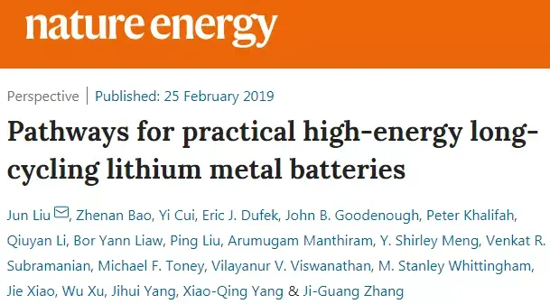Nature Energy热点论文盘点