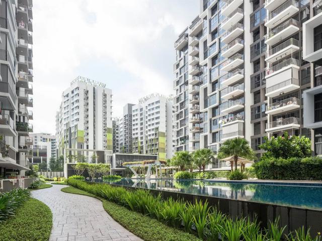新加坡Blossom Residences生态住宅景观