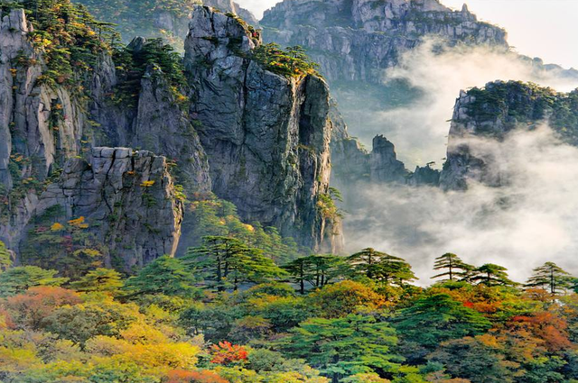 「原创诗词」刁节木 | 人生犹若登山路 往返如常大丈夫-黄山览景