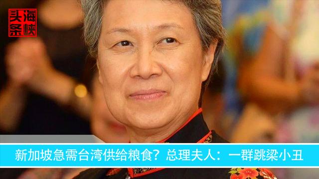 国际观察丨新加坡急需台湾供给粮食？总理夫人：一群跳梁小丑