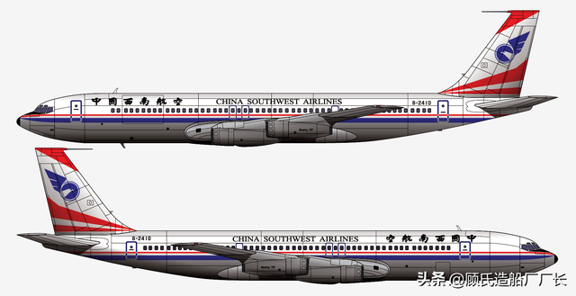 曾经翱翔西南天空的西南之鹰，中国西南航空公司拥有过的客机小记