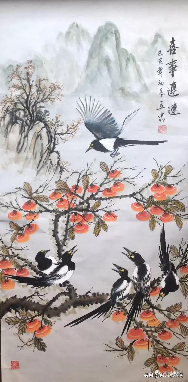 第三届中国书画春节联欢晚会全国书画大赛获奖作品网展：国画部分