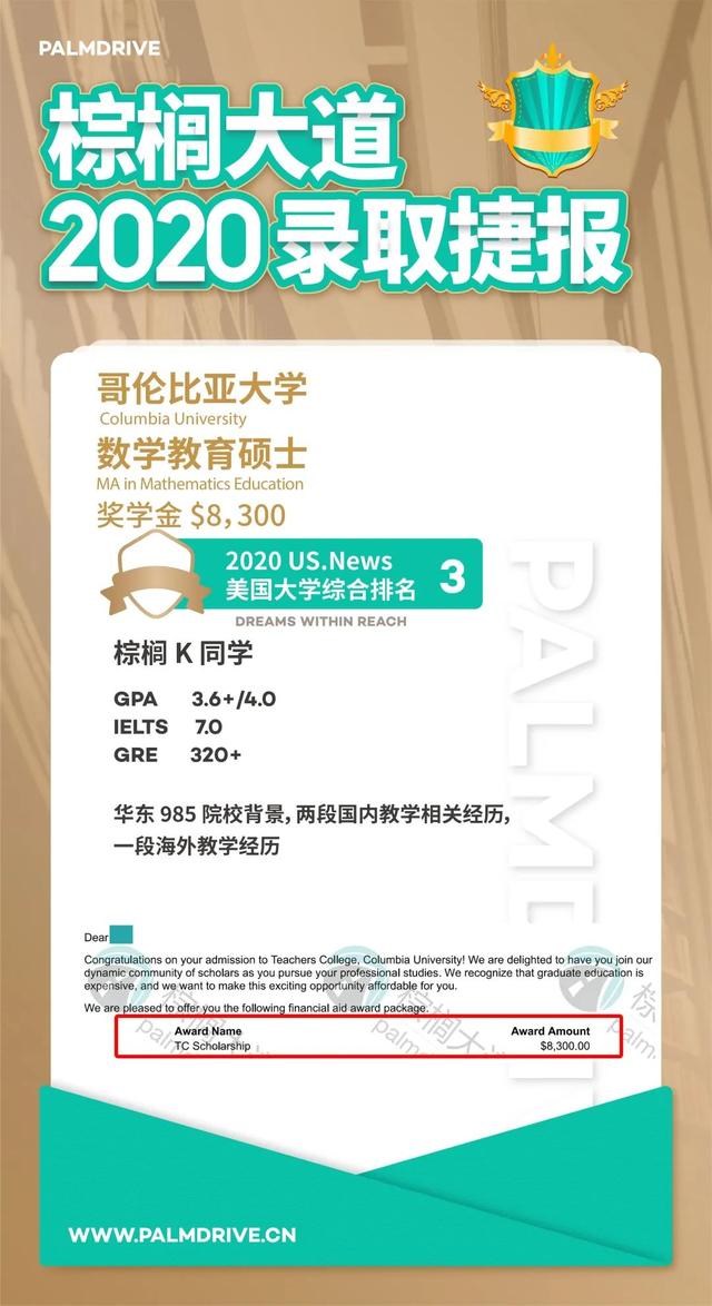 棕榈大道留学 丨 留学奖学金申请解析