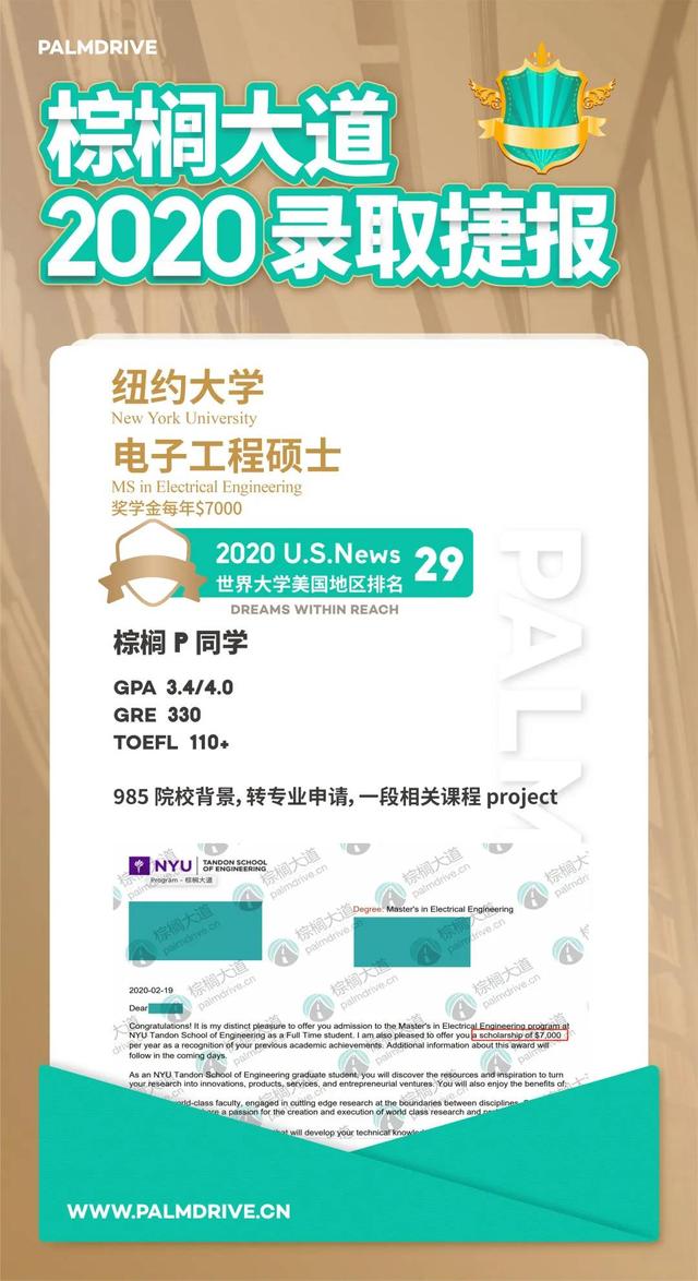 棕榈大道留学 丨 留学奖学金申请解析