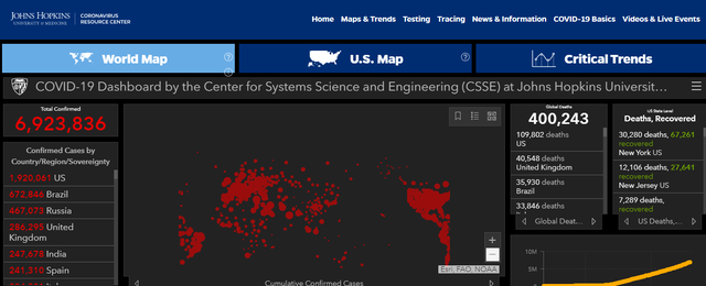 每经22点丨全球新冠死亡病例超40万；市场监管总局：去年冷冻食品、网售食品等不合格率较高；新加坡金管局：香港资金大量流入消息不实