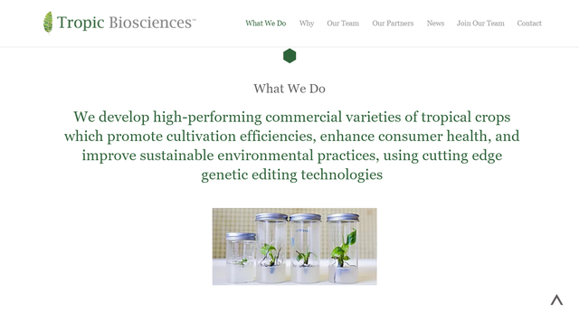 借助技术获得高质量的热带农产品，「Tropic Biosciences」完成 2850 万美元 B 轮融资