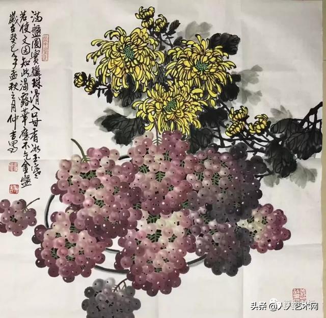 第三届中国书画春节联欢晚会全国书画大赛获奖作品网展：国画部分