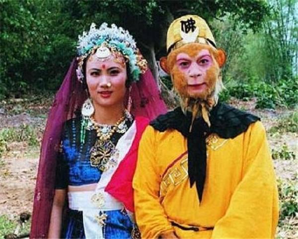 孙悟空的老婆是《西游记》中的她，两人因戏结缘，地下恋情6年