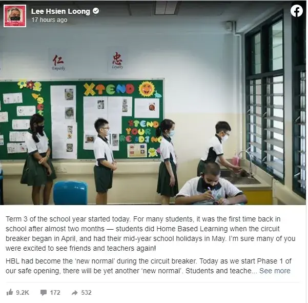 新加坡教育部对复课决定回应：分阶段安全复课基于各种实际考量