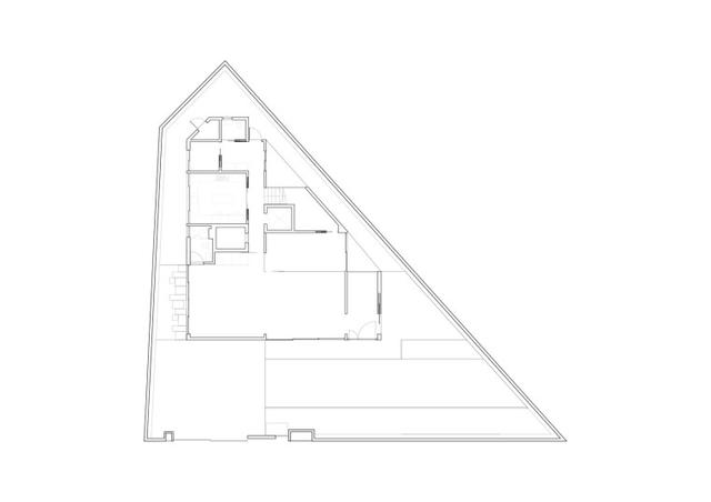 新加坡三角形地形住宅设计