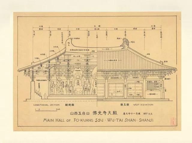 林徽因丈夫梁思成｜|他的“手绘图”成为了建筑史上的奇迹