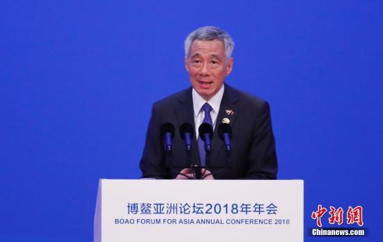 新加坡总理李显龙接种新冠疫苗 无任何不适