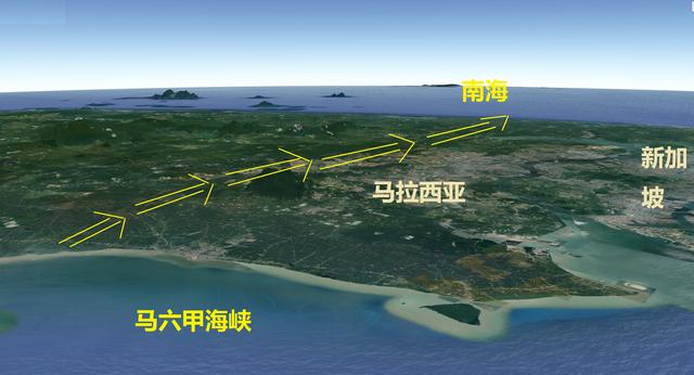不要只盯着克拉运河，在马来西亚挖一条新运河就能避开新加坡