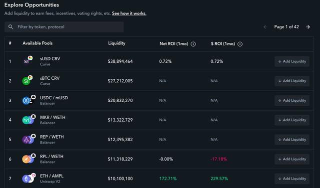 Crypto Briefing：一文读懂 Zapper Finance 及其 DeFi 投资分析平台