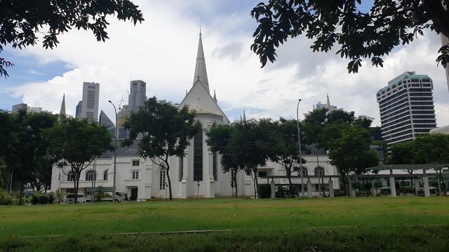 新加坡圣安德烈大教堂，维多利亚剧院，国家美术馆(前政府大厦)