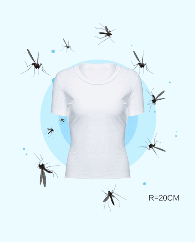 穿上这件黑科技T恤，蚊子见到你就逃，够你炫耀一整个夏天