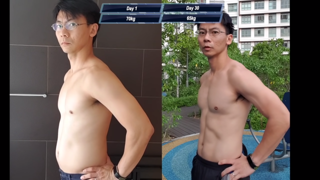 每天100仰卧起坐+100俯卧撑+100深蹲+10km，坚持30天变化有多大？