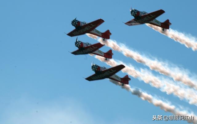 很累且刺激过瘾的美国飞行展演