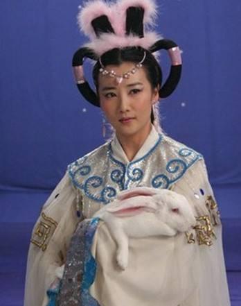 17名诸多明星扮演的仙女娥嫦，还有来自岛国女星