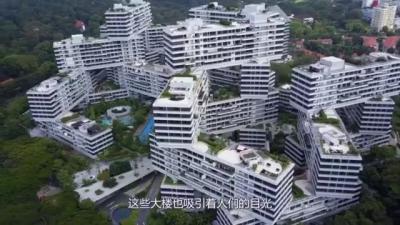 新加坡奇特交织大楼，如同叠积木般，恢弘绚丽，看完你敢住吗