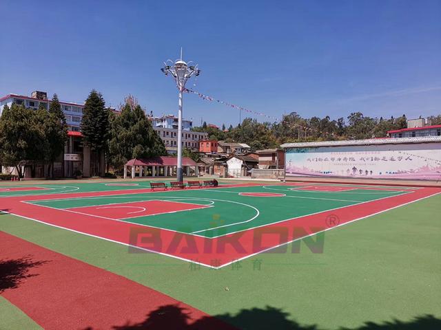 硅PU球场施工要点