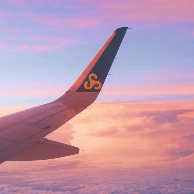 飞机上的日出，新加坡机场，细碎的生活日常