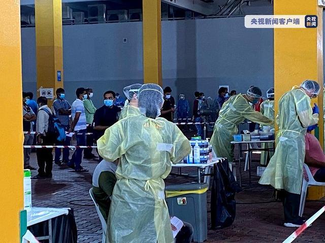 加大筛查力度 新加坡近十分之一人口接受新冠病毒检测