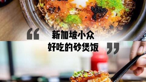 新加坡小众超级诱人的砂煲饭|新加坡美食House 
