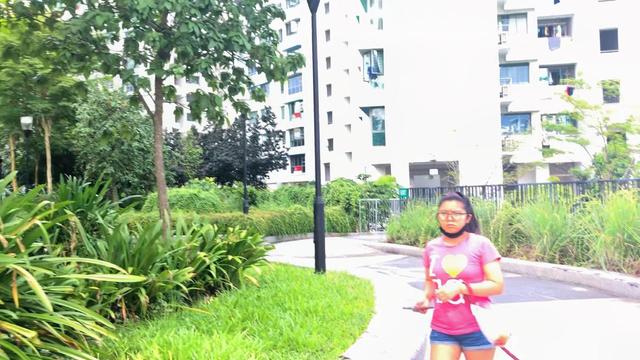 看看新加坡组屋的绿化