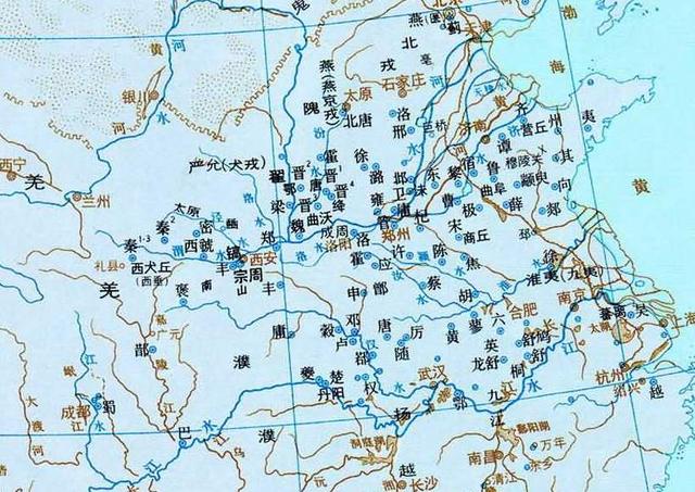 战国七雄的都城位于今天哪些地方