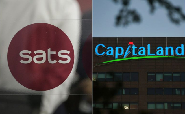 Sats和CapitaLand 在新加坡上市公司中排名最高！