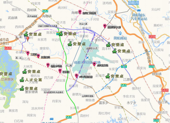 一座即将起飞的4F级国际机场、国际航空枢纽，已做好准备即将腾飞