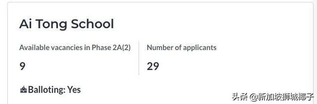 今年新加坡小学报名“马宝宝”争破了头，14间小学已超额