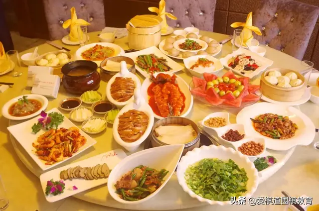 中华美食源远流长！这份围棋菜谱，帮你开个围棋大酒楼
