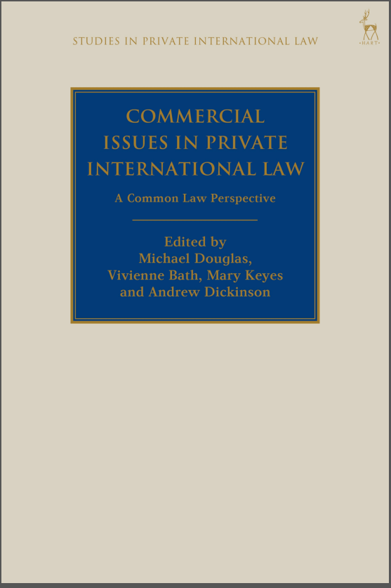 8月29日国际私法好书推荐：国际私法中的商事问题